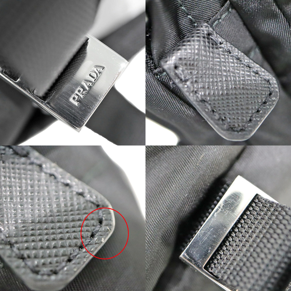 Prada Tessuto Shoulder Bag Black